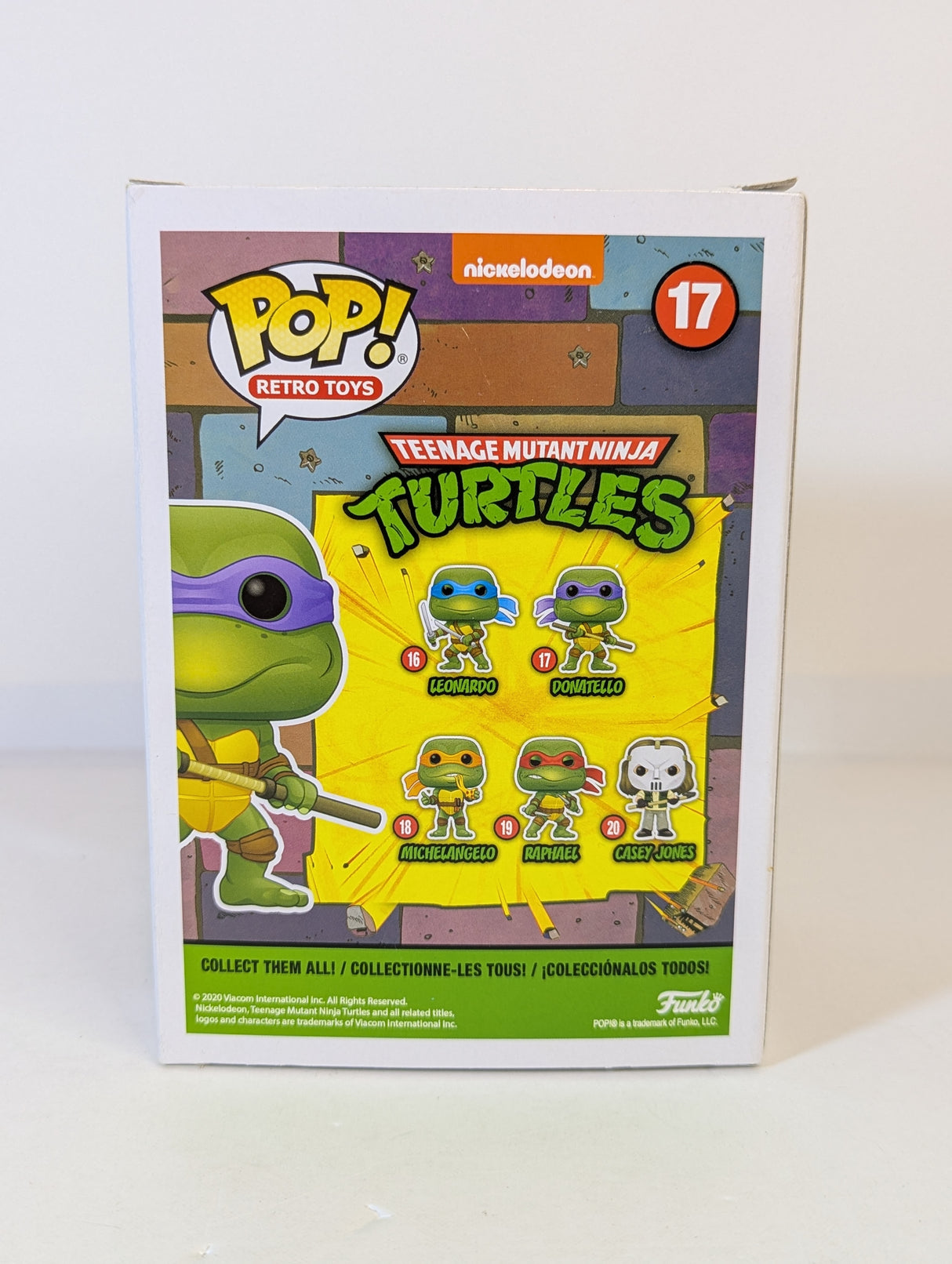 Teenage Mutant Ninja Turtles Donatello Funko Pop! Vinyl Figure #17