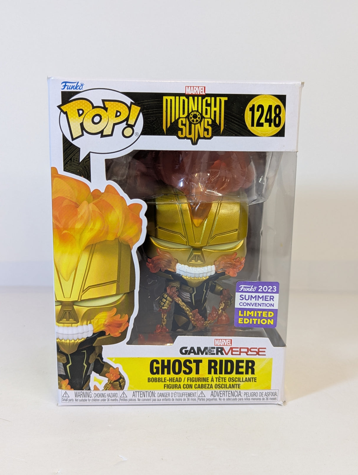 Marvel Midnight Suns Ghost Rider Funko Pop! Vinyl Figure #1248