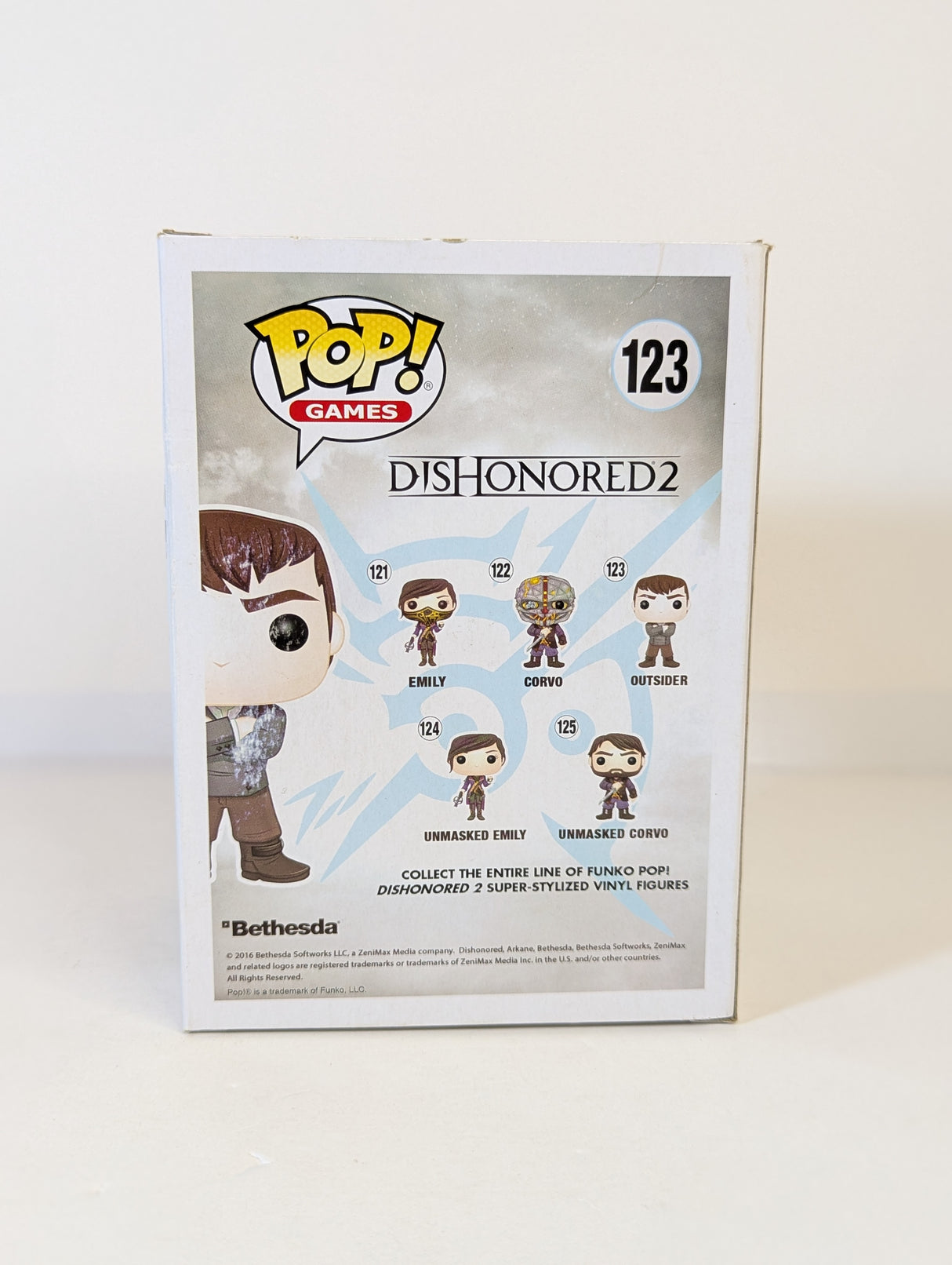 Dishonored 2 Outsider Funko Pop! Vinyl Figure #123