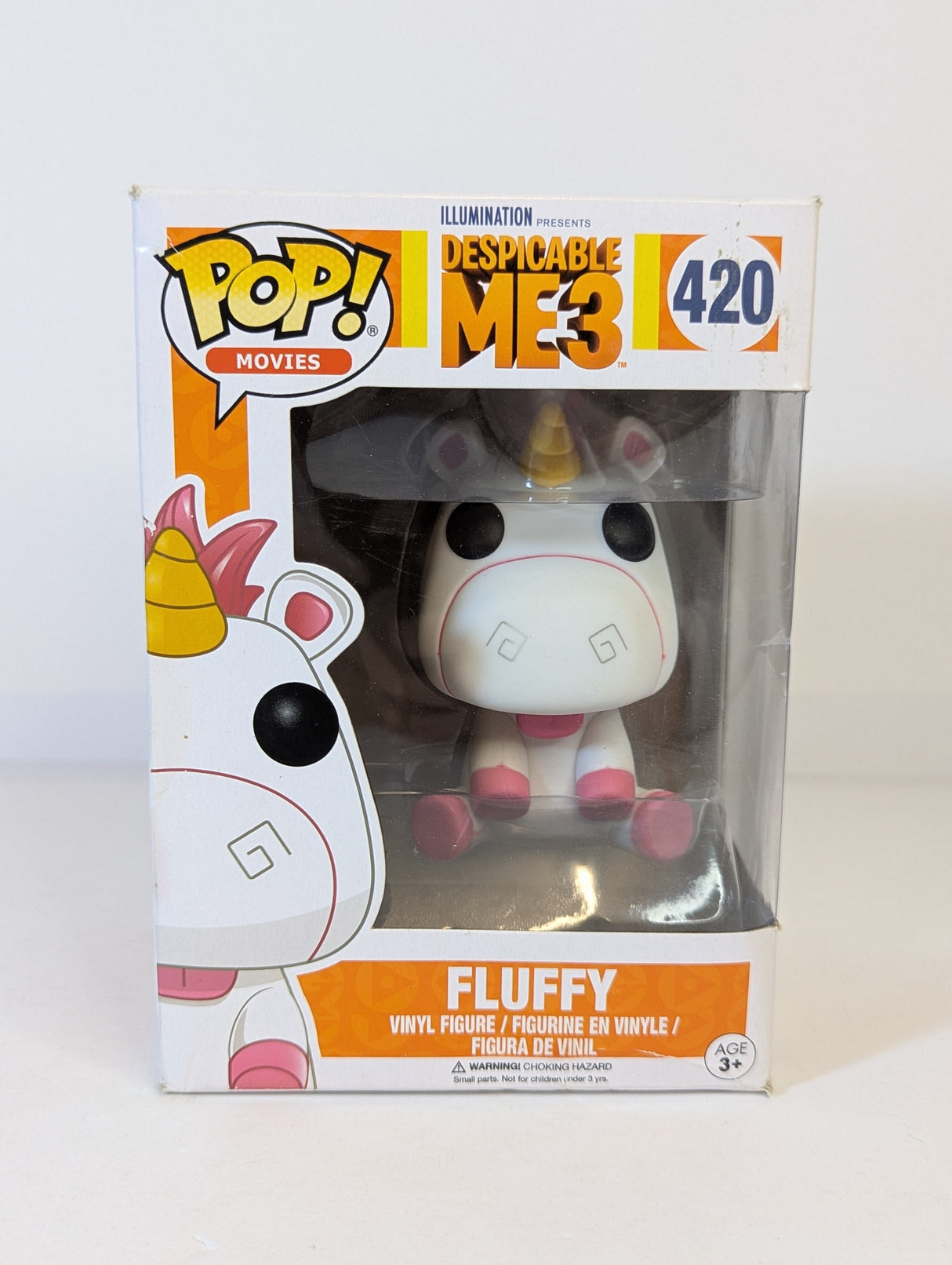 Despicable Me 3 Fluffy Funko Pop! Vinyl Figure #420