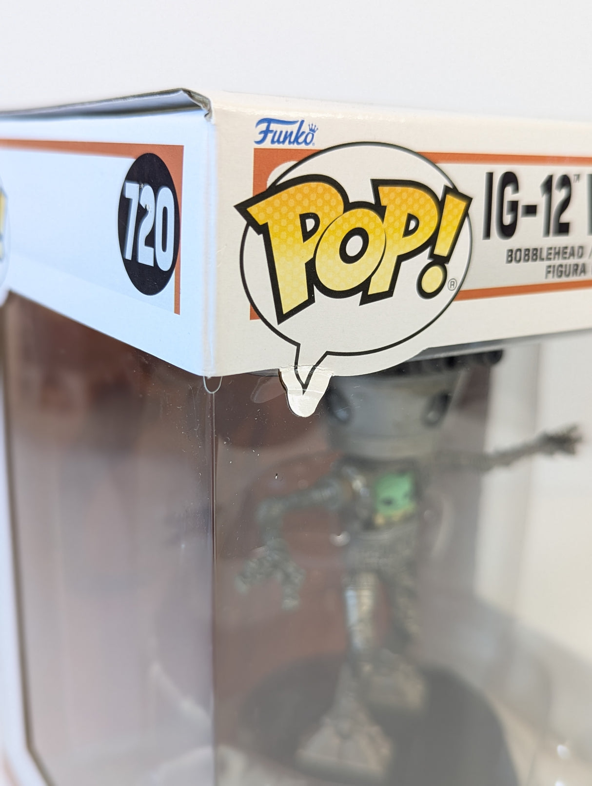 Star Wars IG-12 With Grogu Funko Pop! Deluxe Vinyl Figure #720