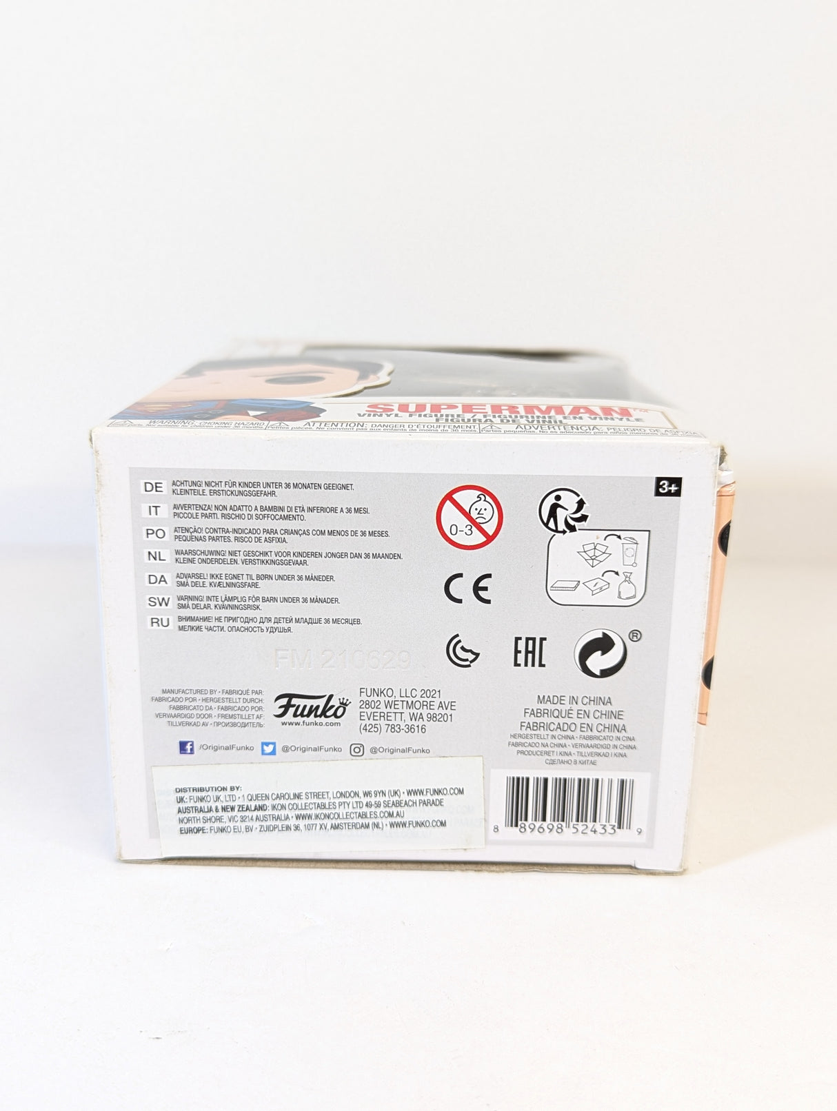 DC Comics Superman (Imperial Palace) Funko Pop! Vinyl Figure #402