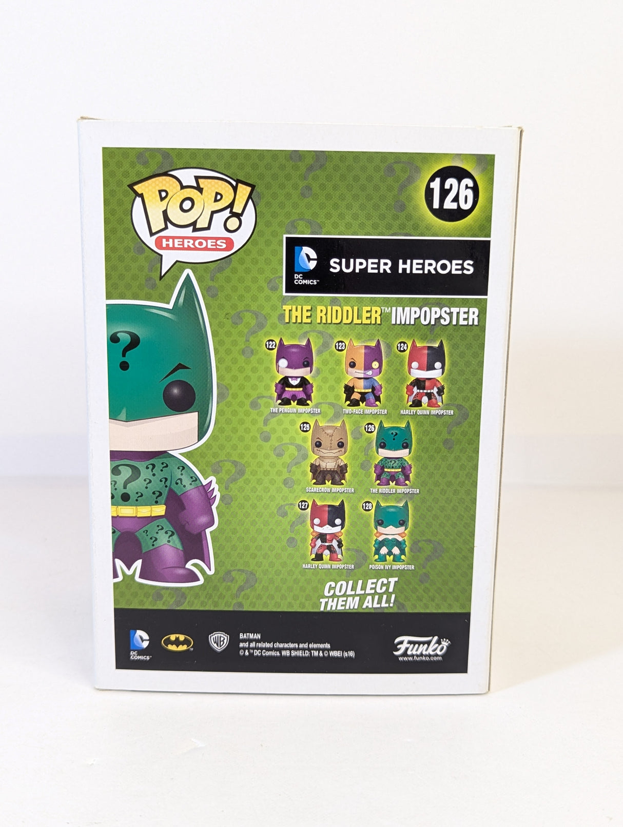 DC Comics The Riddler Imposter Funko Pop! Vinyl Figure #126