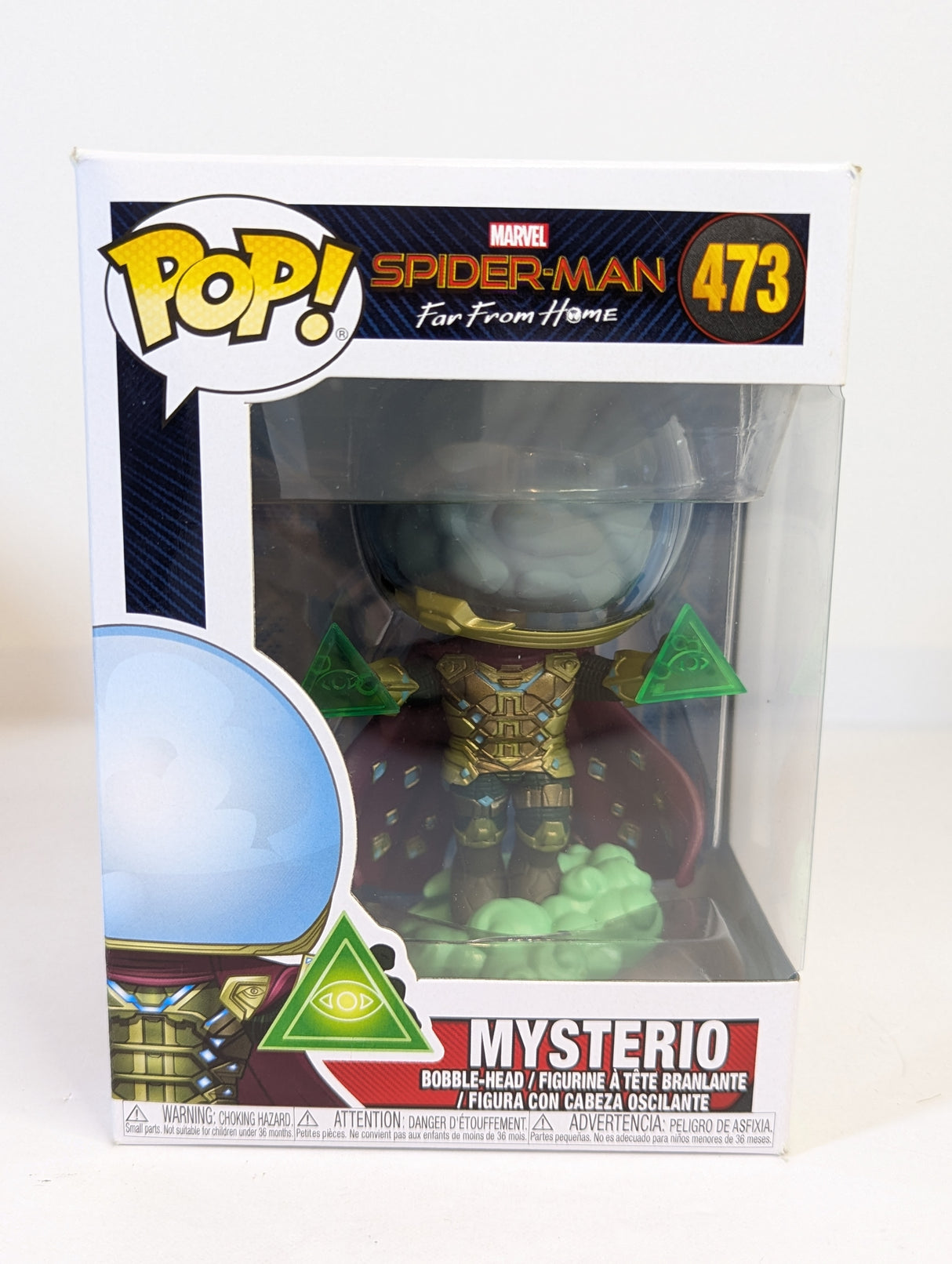 Marvel Spider-Man Far From Home Mysterio Funko Pop! Vinyl Figure #473