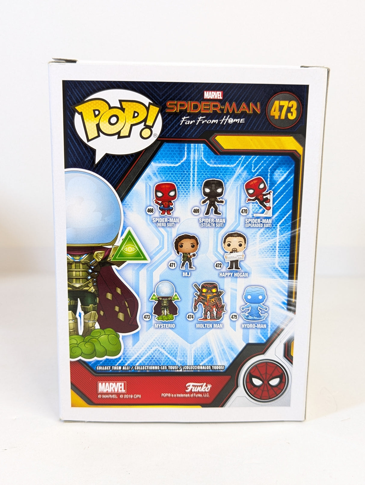 Marvel Spider-Man Far From Home Mysterio Funko Pop! Vinyl Figure #473