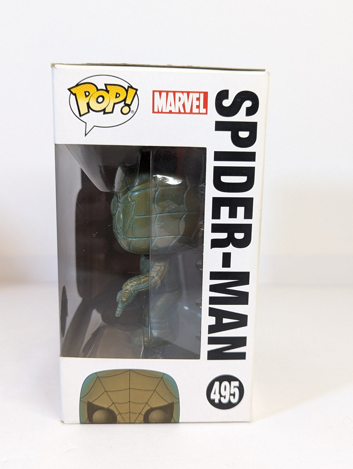 Marvel Spider-Man (Bronze Patina) Funko Pop! Vinyl Figure #495