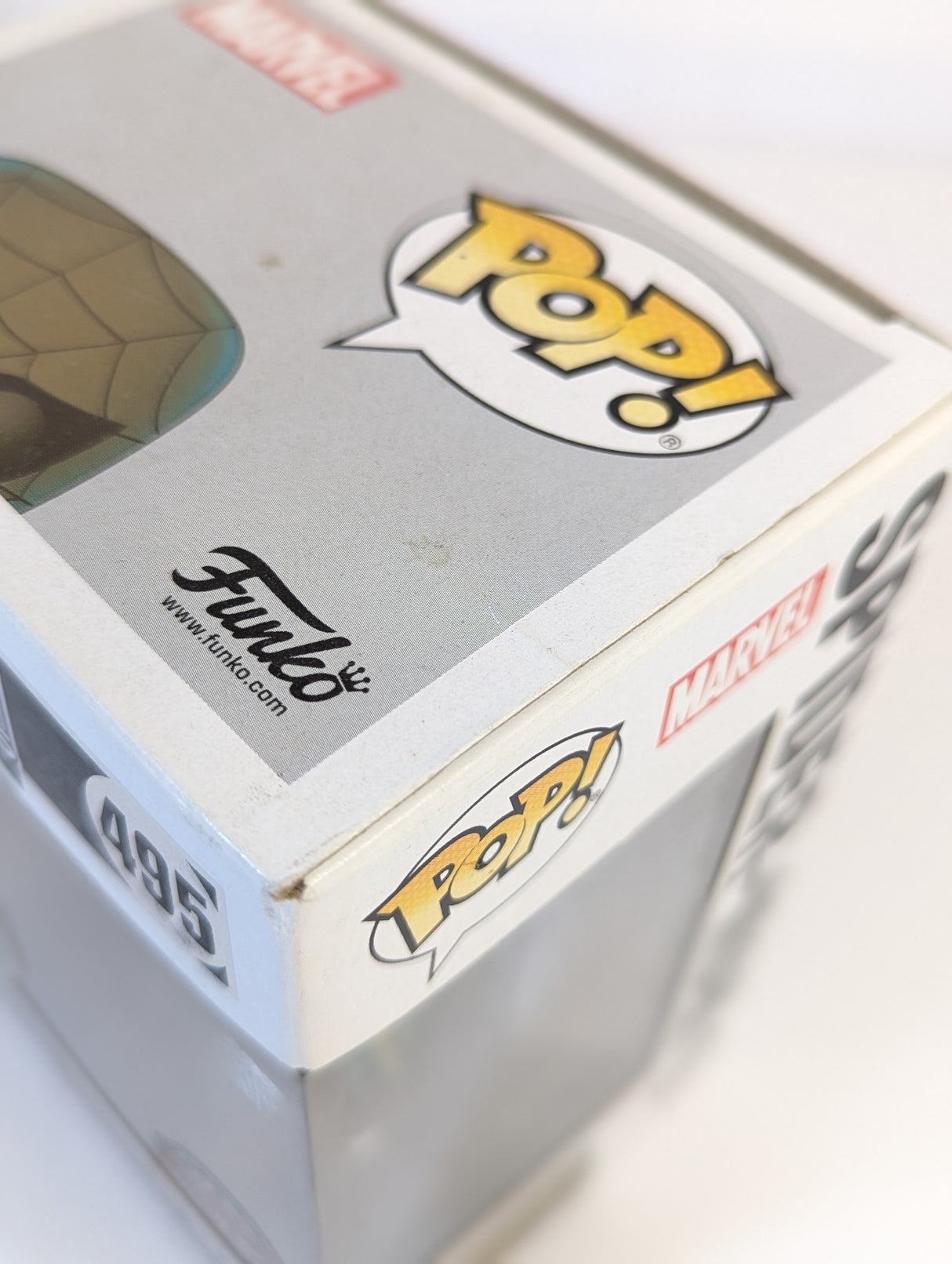 Marvel Spider-Man (Bronze Patina) Funko Pop! Vinyl Figure #495