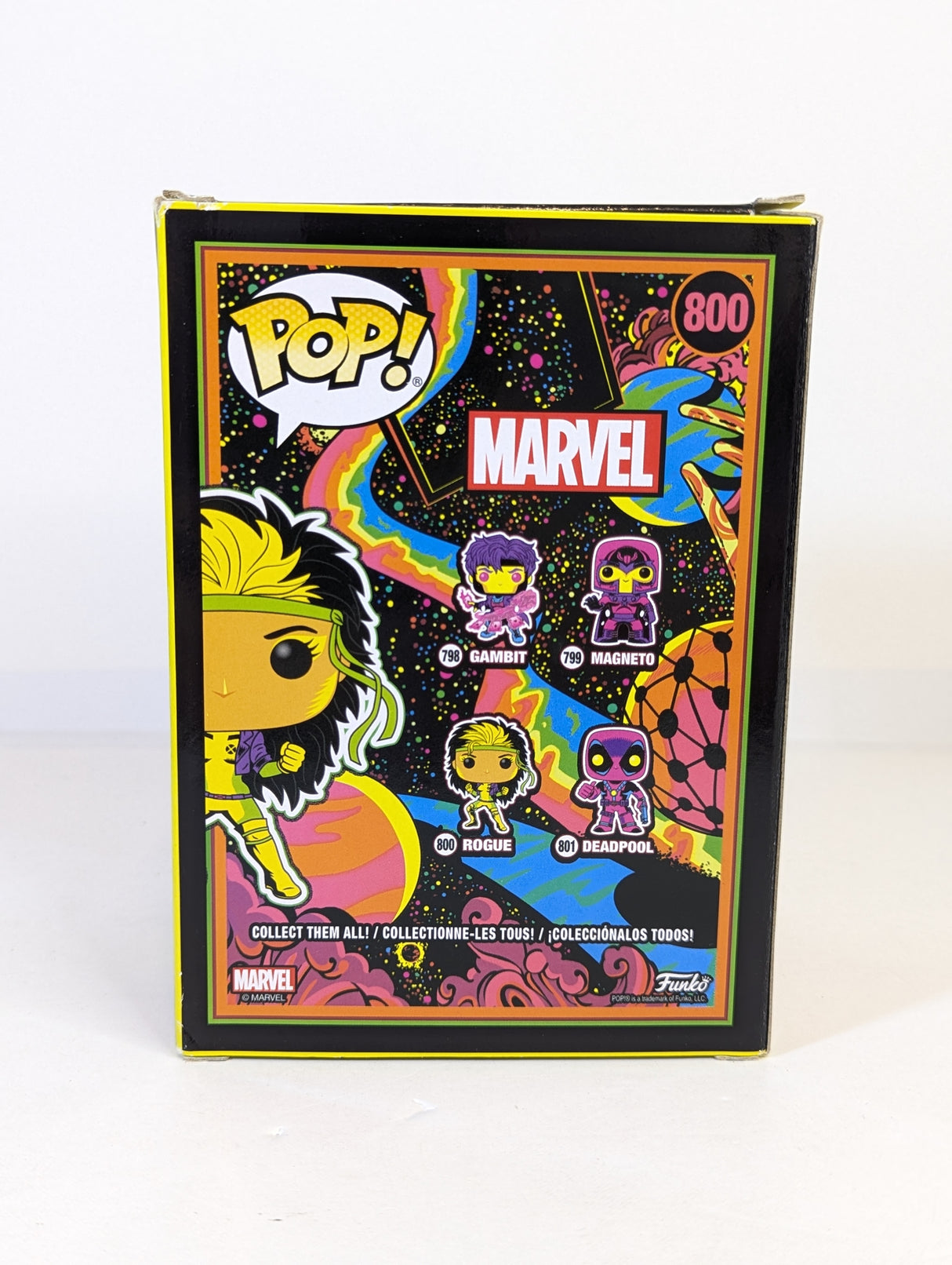 Marvel X-Men Rogue (Blacklight) Funko Pop! Vinyl Figure #800