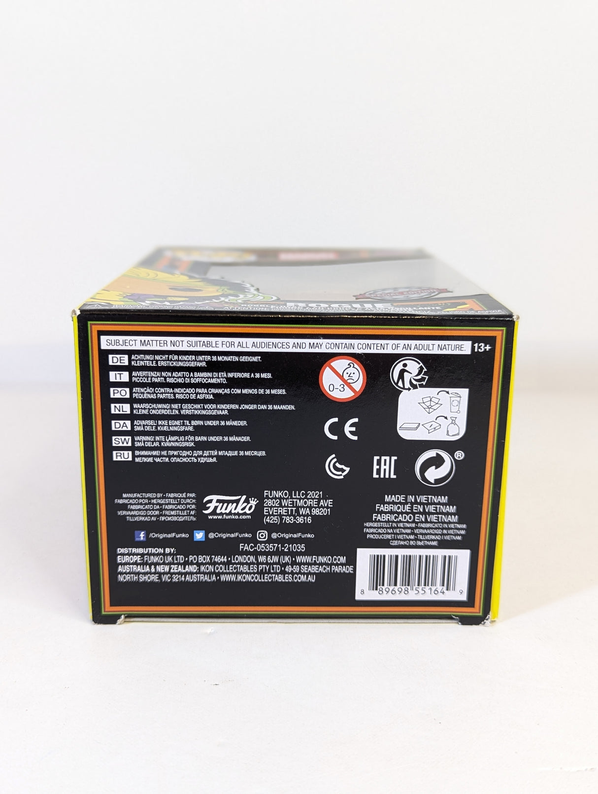 Marvel X-Men Rogue (Blacklight) Funko Pop! Vinyl Figure #800