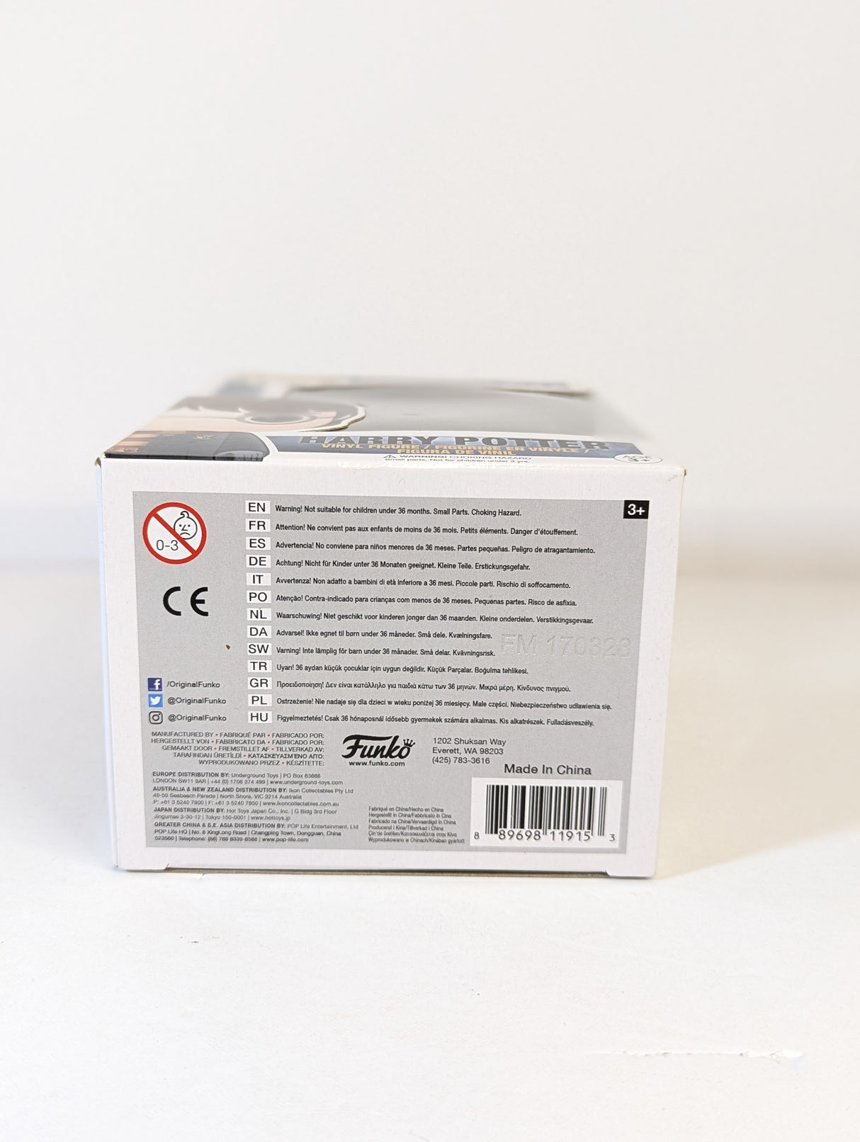 Harry Potter (With Hedwig) Funko Pop! Vinyl Figure #31