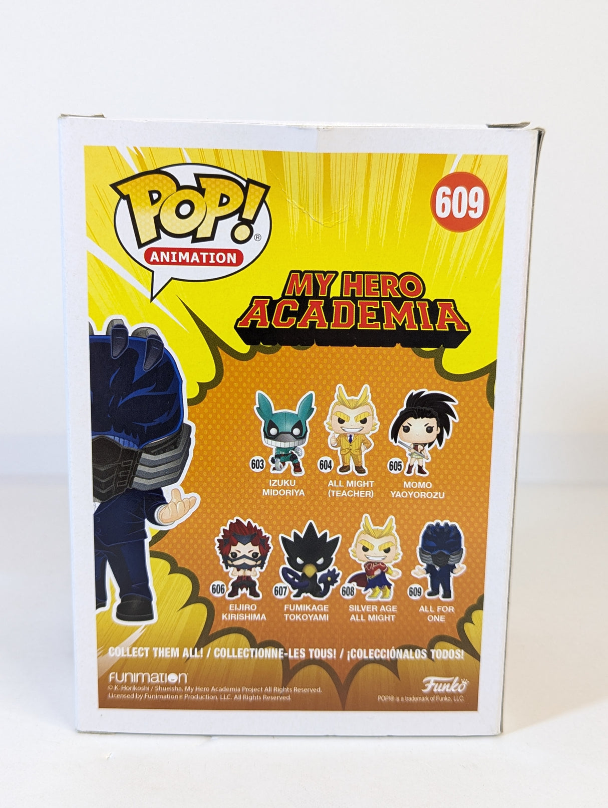 My Hero Academia All For One Funko Pop! Vinyl Figure #609