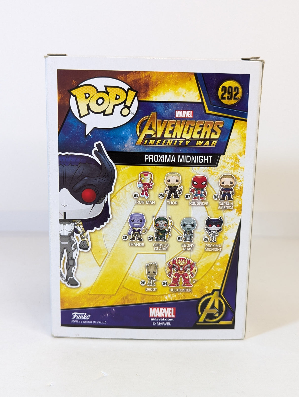 Marvel Proxima Midnight Funko Pop! Vinyl Figure #292