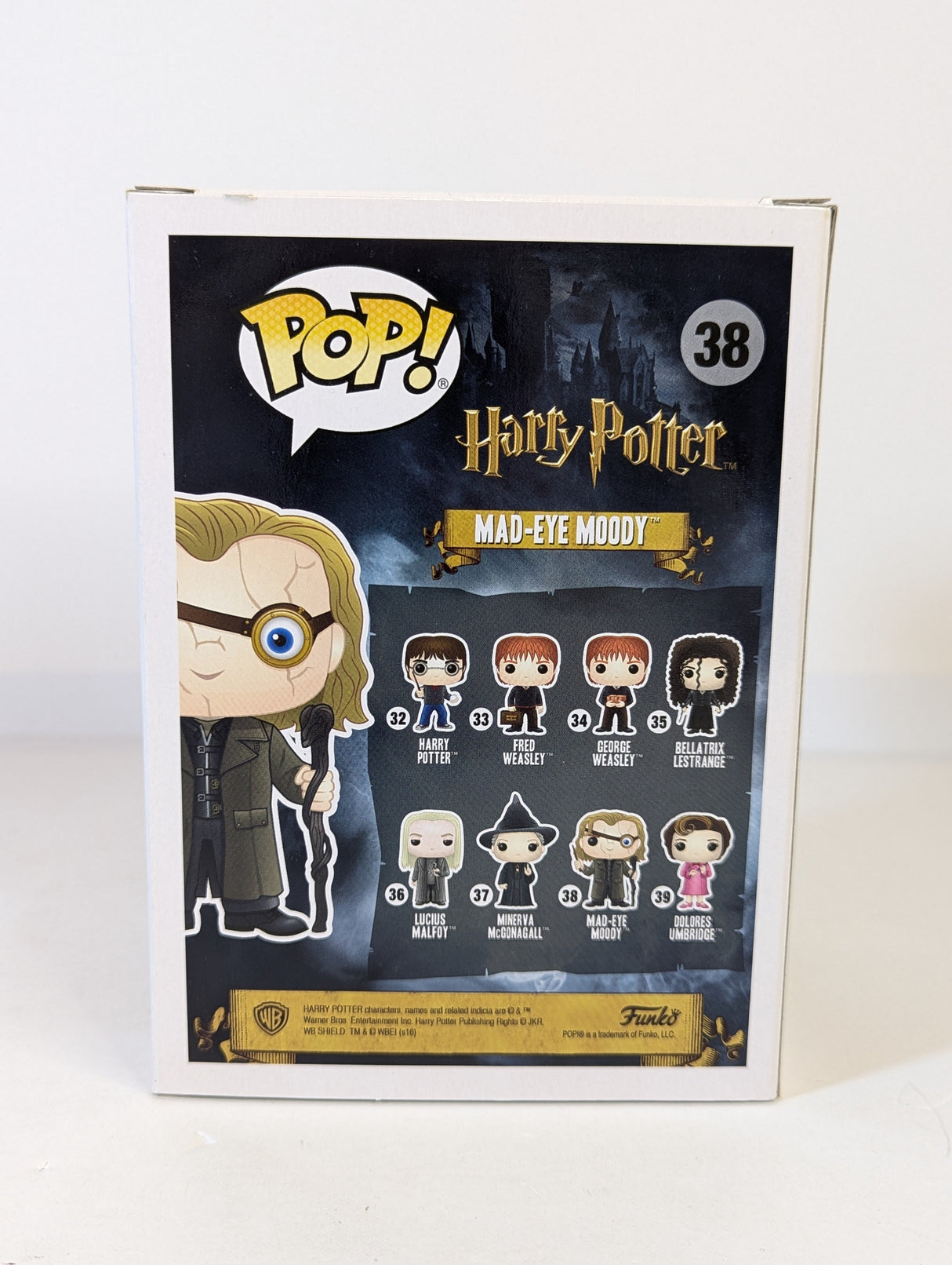 Harry Potter Mad-Eye Moody Funko Pop! Vinyl Figure #38