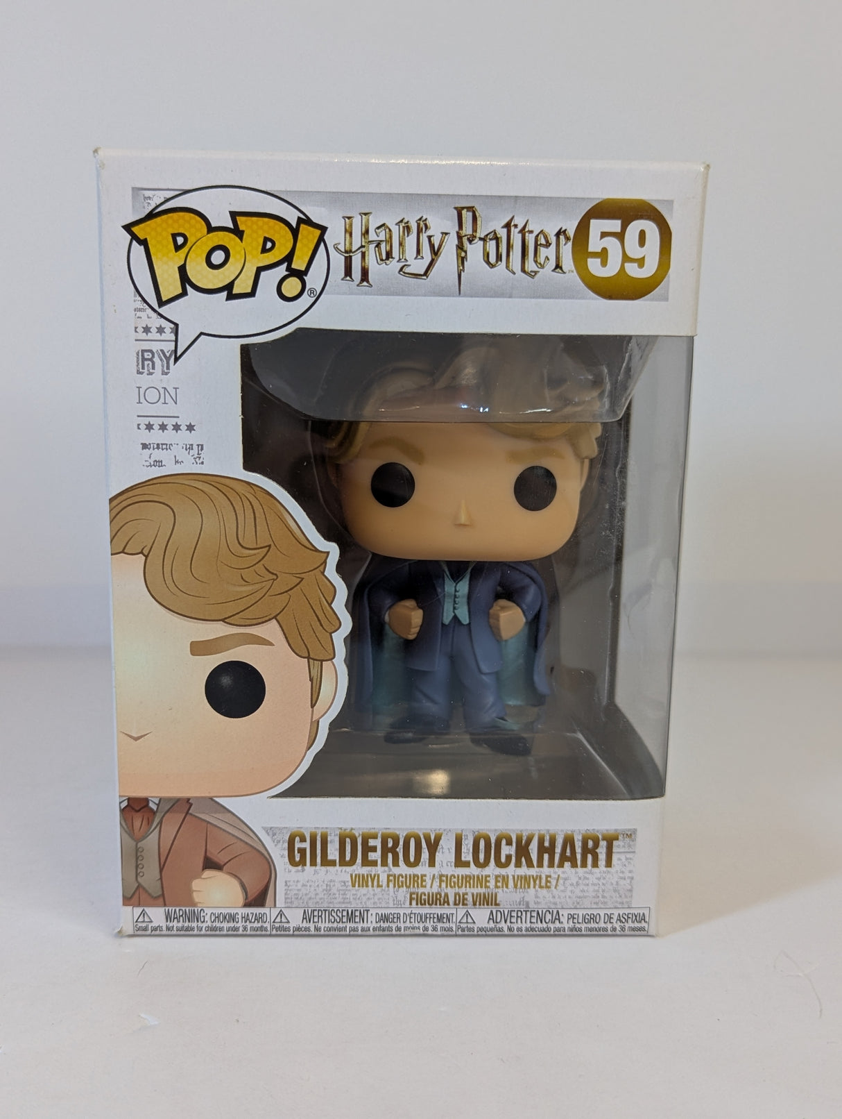Harry Potter Gilderoy Lockhart (Blue Suit) Funko Pop! Vinyl Figure #59