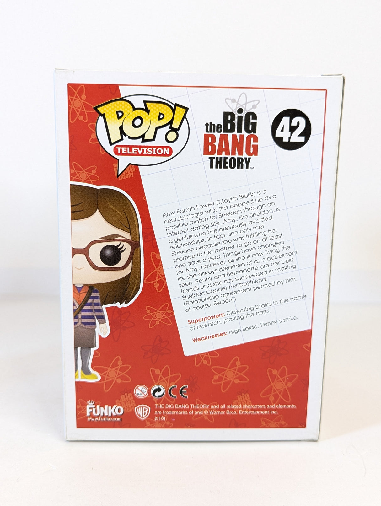 The Big Bang Theory Amy Farrah Fowler Funko Pop! Vinyl Figure #42