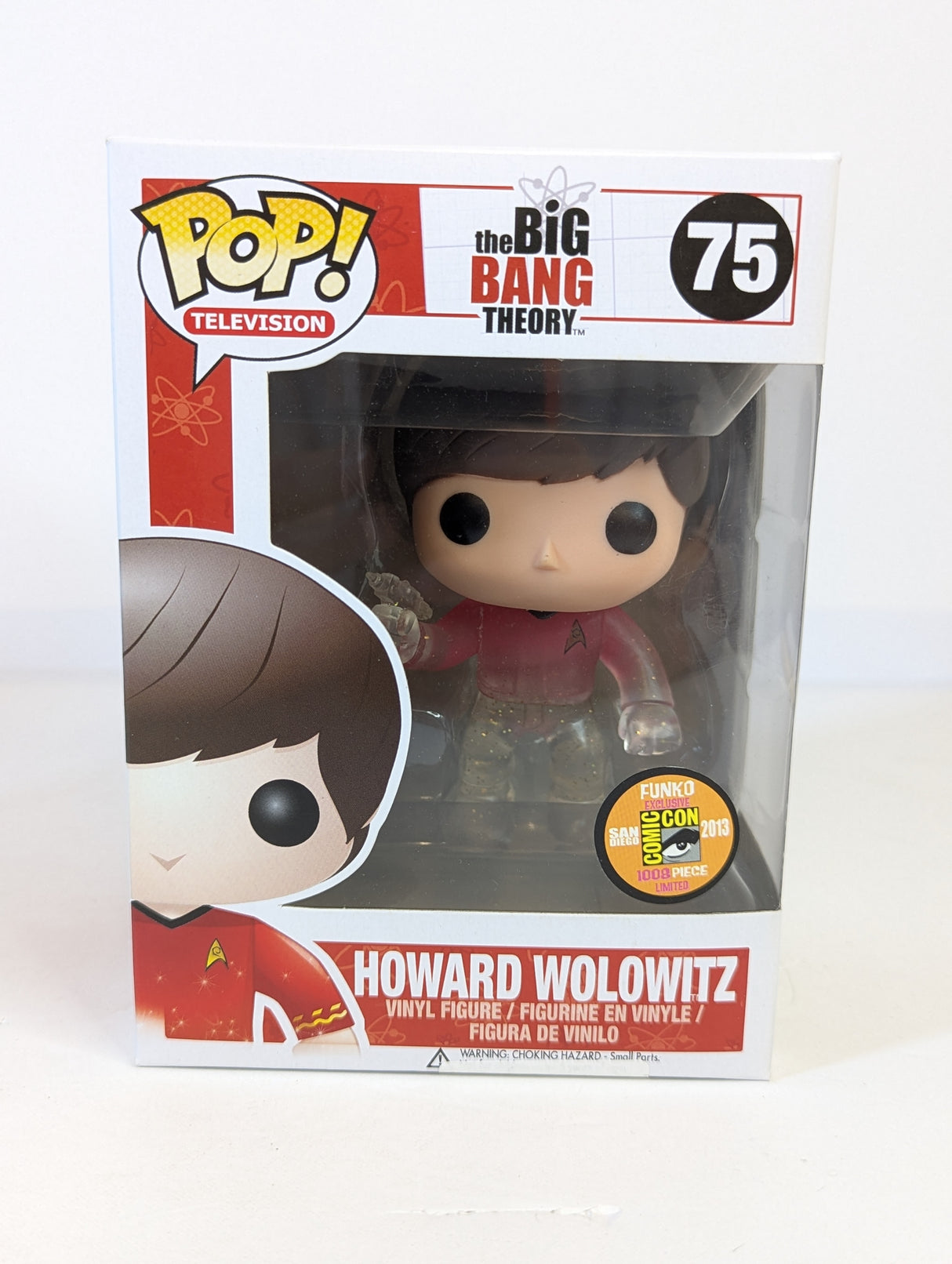 The Big Bang Theory Howard Wolowitz (Star Trek) (Transporting) Funko Pop! Vinyl Figure #75