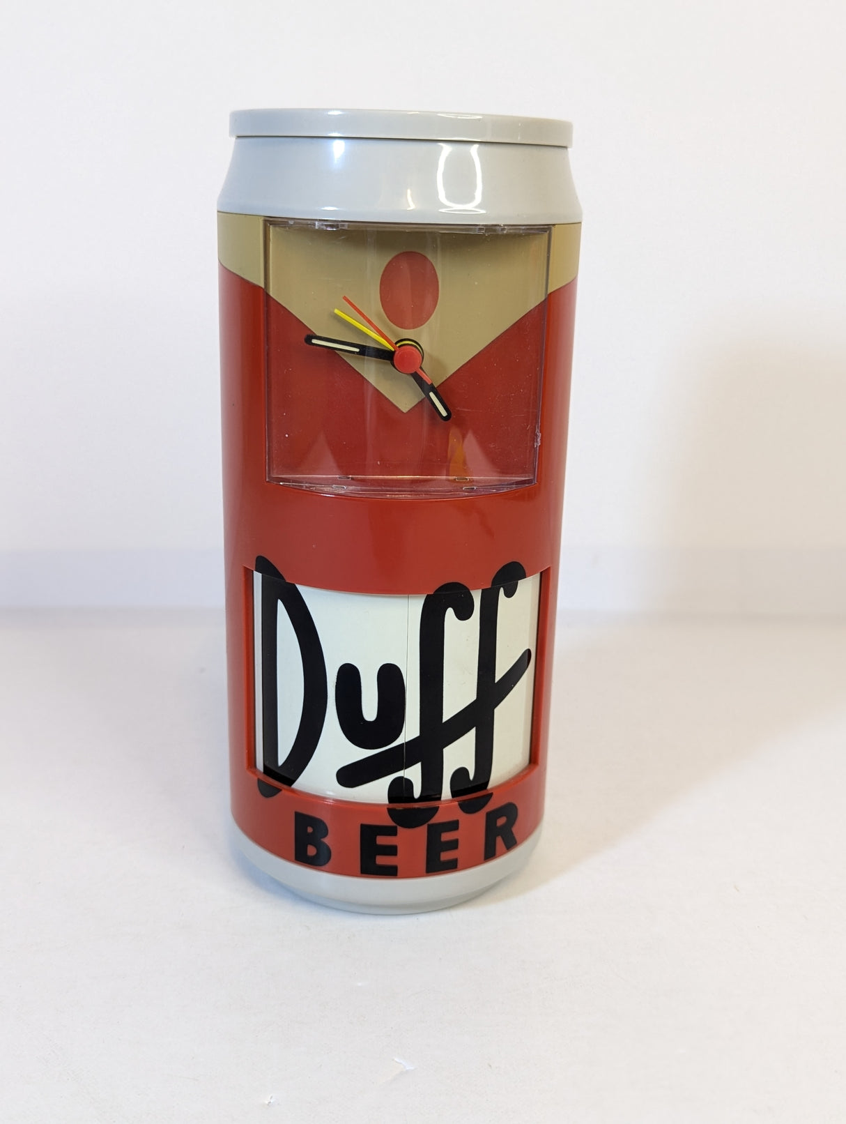 The Simpsons Homer Duff Beer Can Light Up Musical Alarm Clock