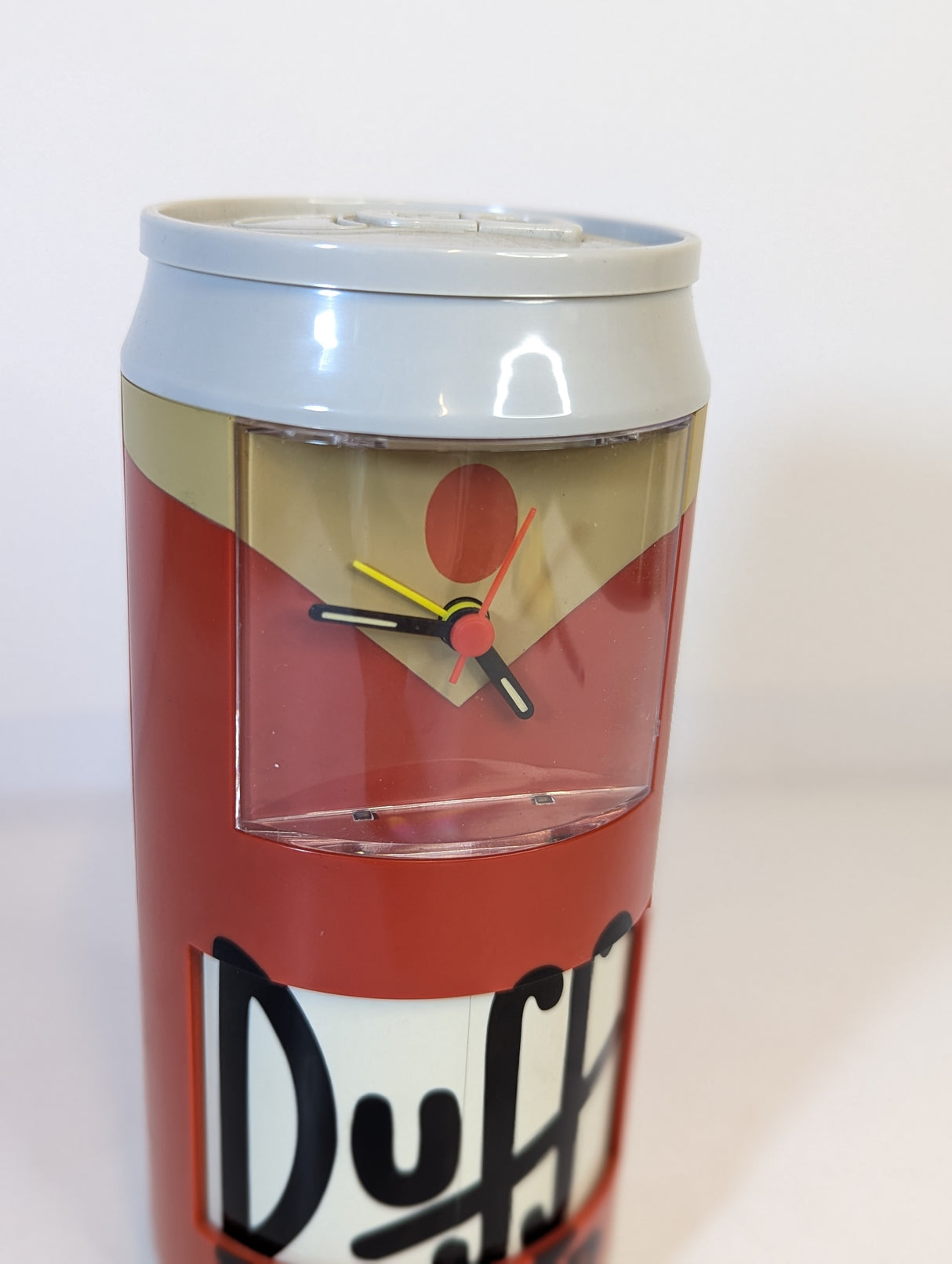 The Simpsons Homer Duff Beer Can Light Up Musical Alarm Clock