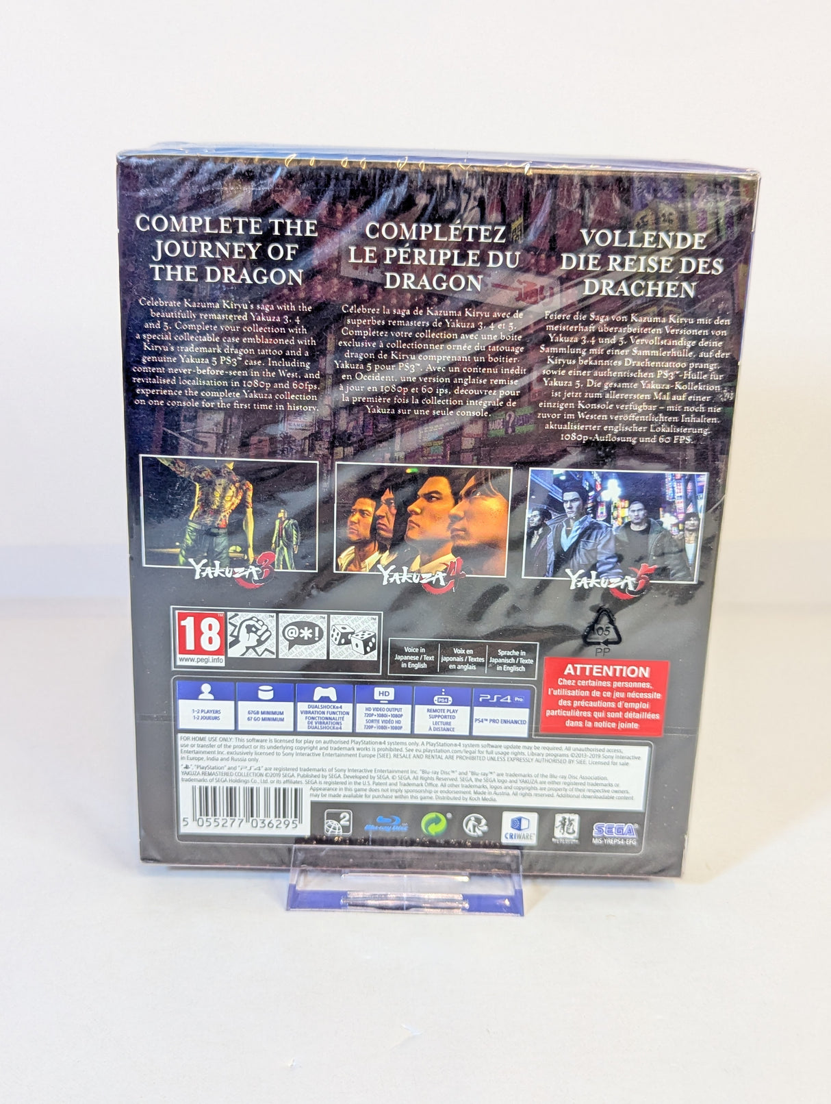 The Yakuza Remastered Collection PS4 Day One Edition