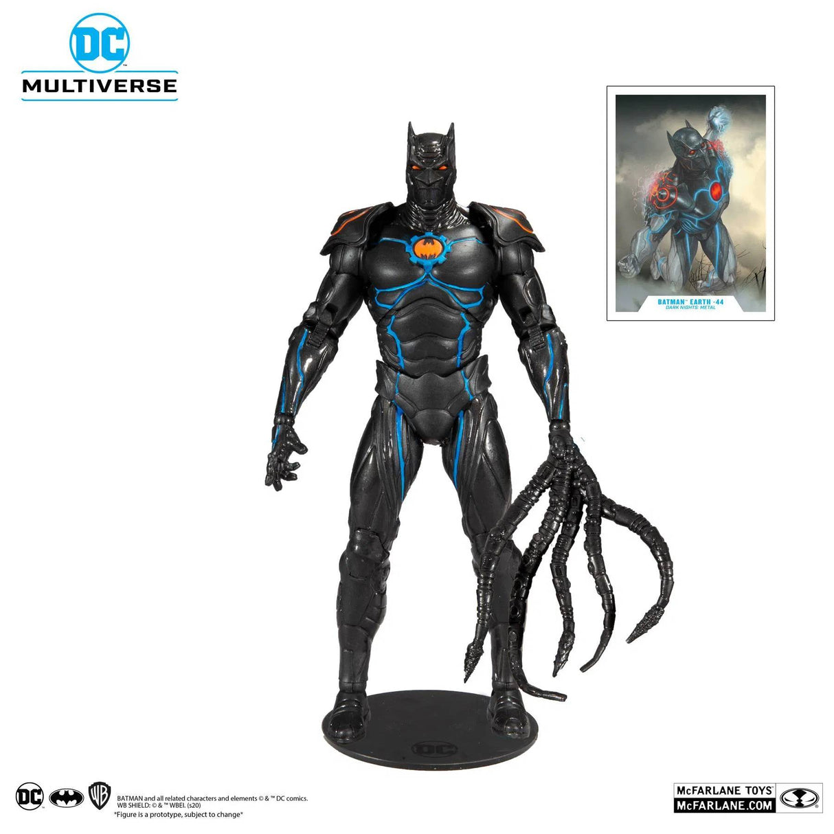 DC Comics Dark Knight Metal Earth-44 Batman 7" DC Multiverse Action Figure
