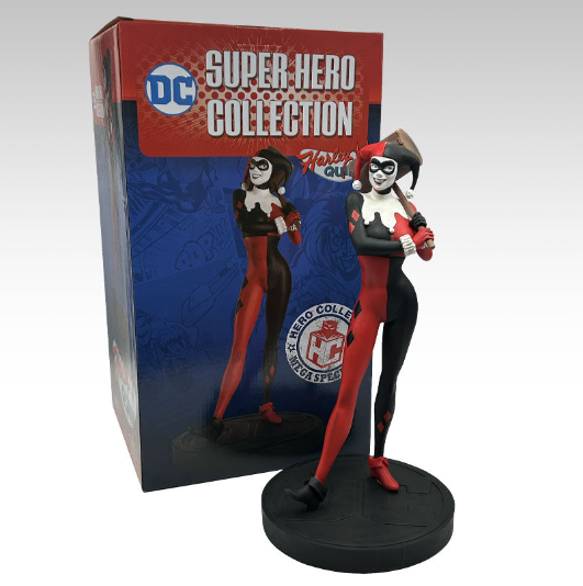 DC Comics Super Hero Collection Harley Quinn 13" Eaglemoss Hero Collector Statue