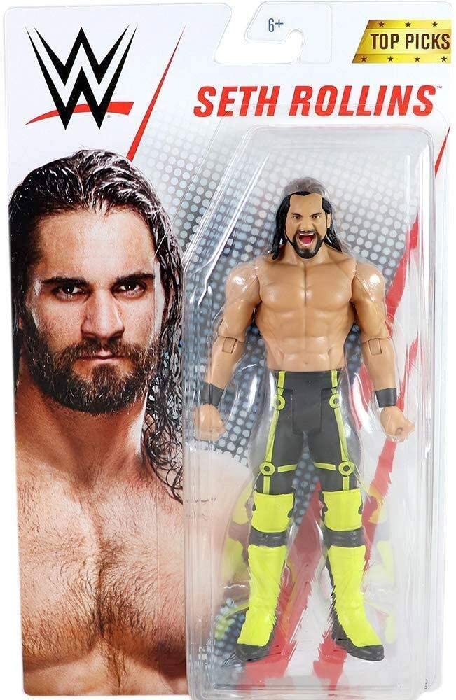 WWE Seth Rollins Wrestling Series Top Picks 2019 Action Figure