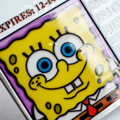SpongeBob SquarePants Driving License Metal Replica Magnet