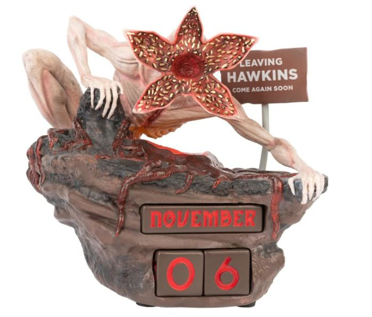 Stranger Things 3D Perpetual Calendar