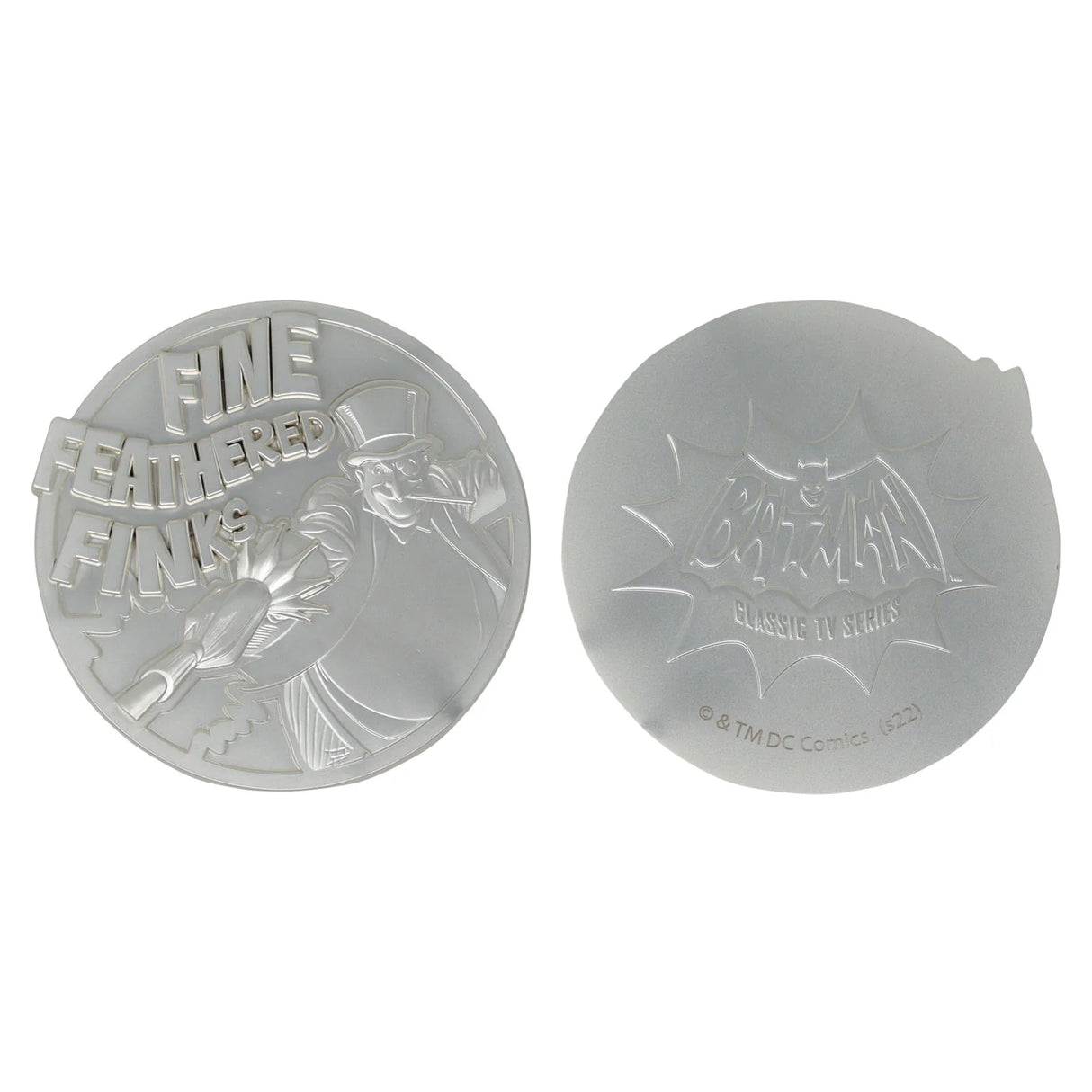 DC Comics Batman The Penguin Limited Edition .999 Silver Plated Medallion