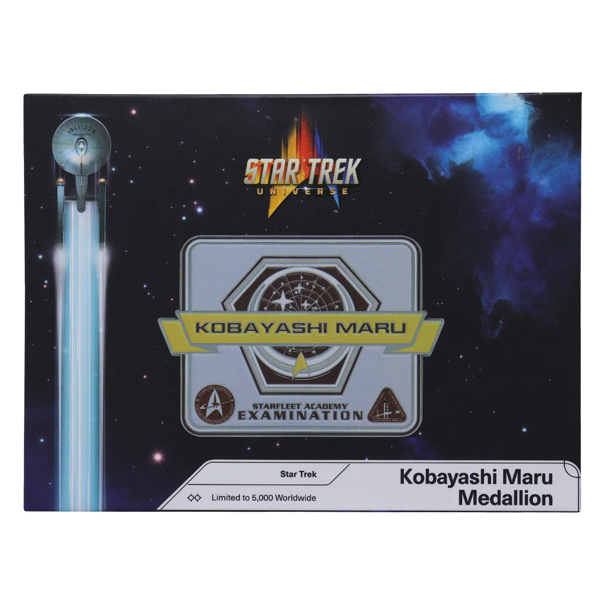 Star Trek Limited Edition Kobayashi Maru Medallion