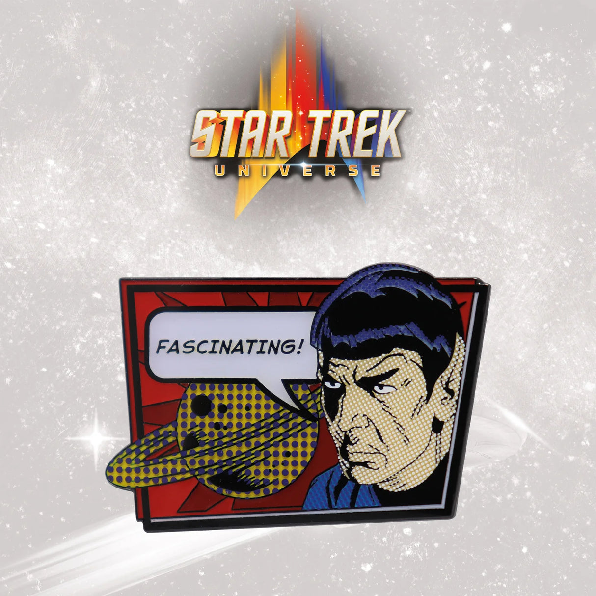 Star Trek Limited Edition Spock Pin Badge