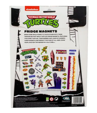 Teenage Mutant Ninja Turtles Retro Arcade Game Fridge Magnets