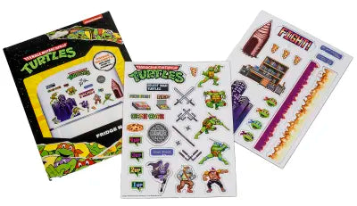 Teenage Mutant Ninja Turtles Retro Arcade Game Fridge Magnets