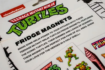Teenage Mutant Ninja Turtles Retro Arcade Game Fridge Magnets