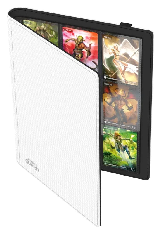 Ultimate Guard Flexxfolio Xenoskin Trading Card Binder (White) (18-Pocket/360 Card Capacity)