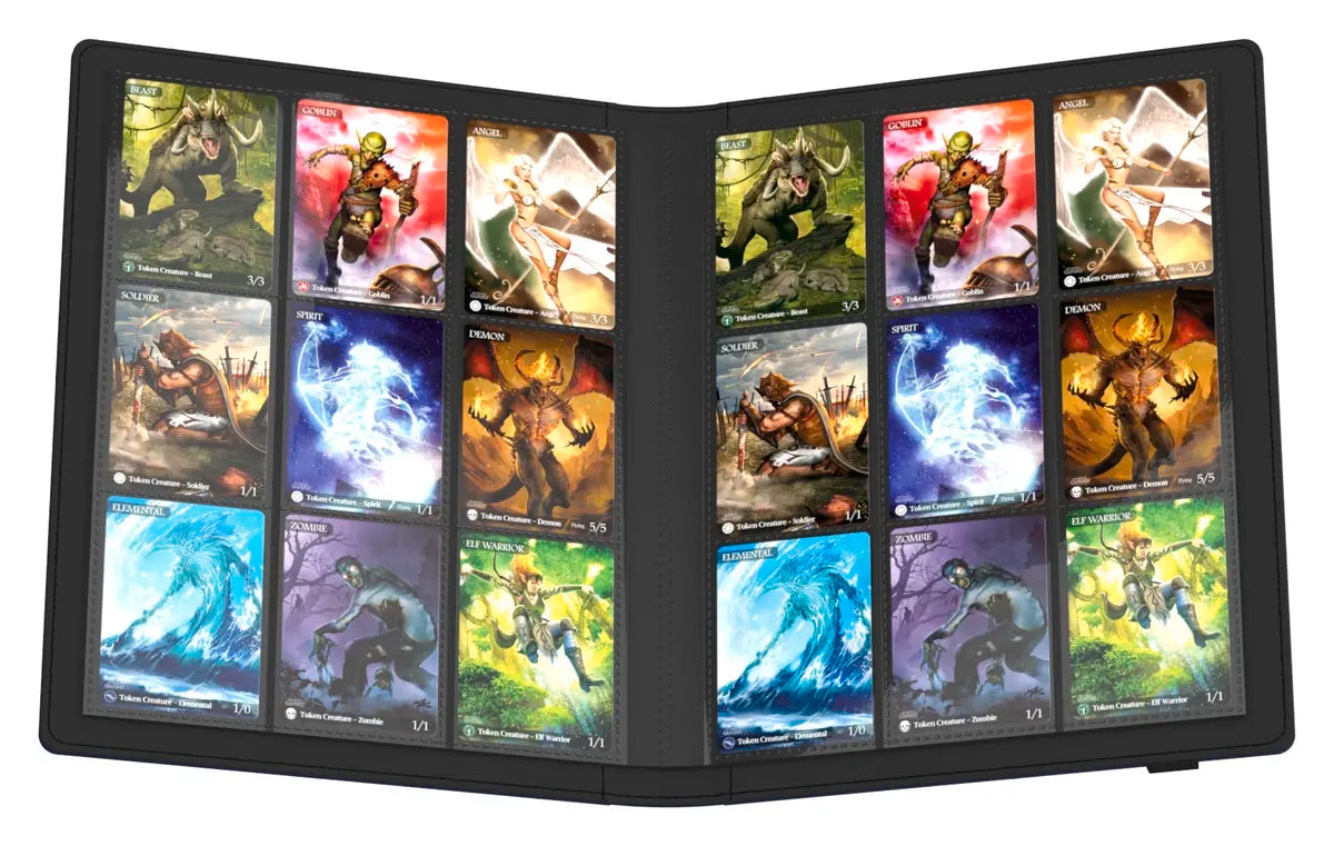 Ultimate Guard Flexxfolio Xenoskin Trading Card Binder (Blue) (18-Pocket/360 Card Capacity)
