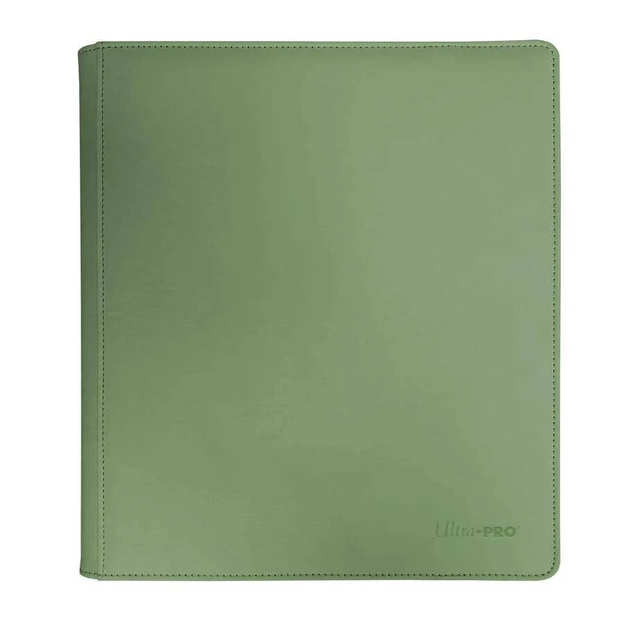Ultra Pro Vivid Zippered Pro Binder Cool Matcha (12-Pocket/480 Card Capacity)