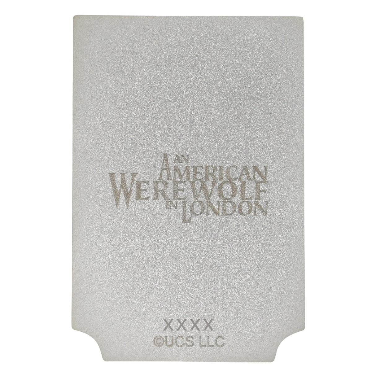 An American Werewolf in London Limited Edition .999 Silver Plated Scaled Replica Pub Sign