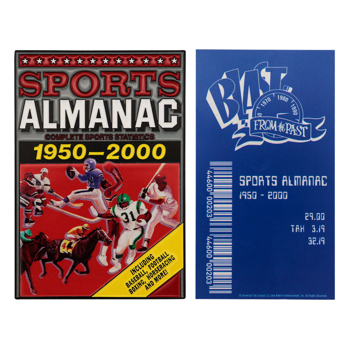 Back to the Future Part II Sports Almanac Limited Edition Ingot