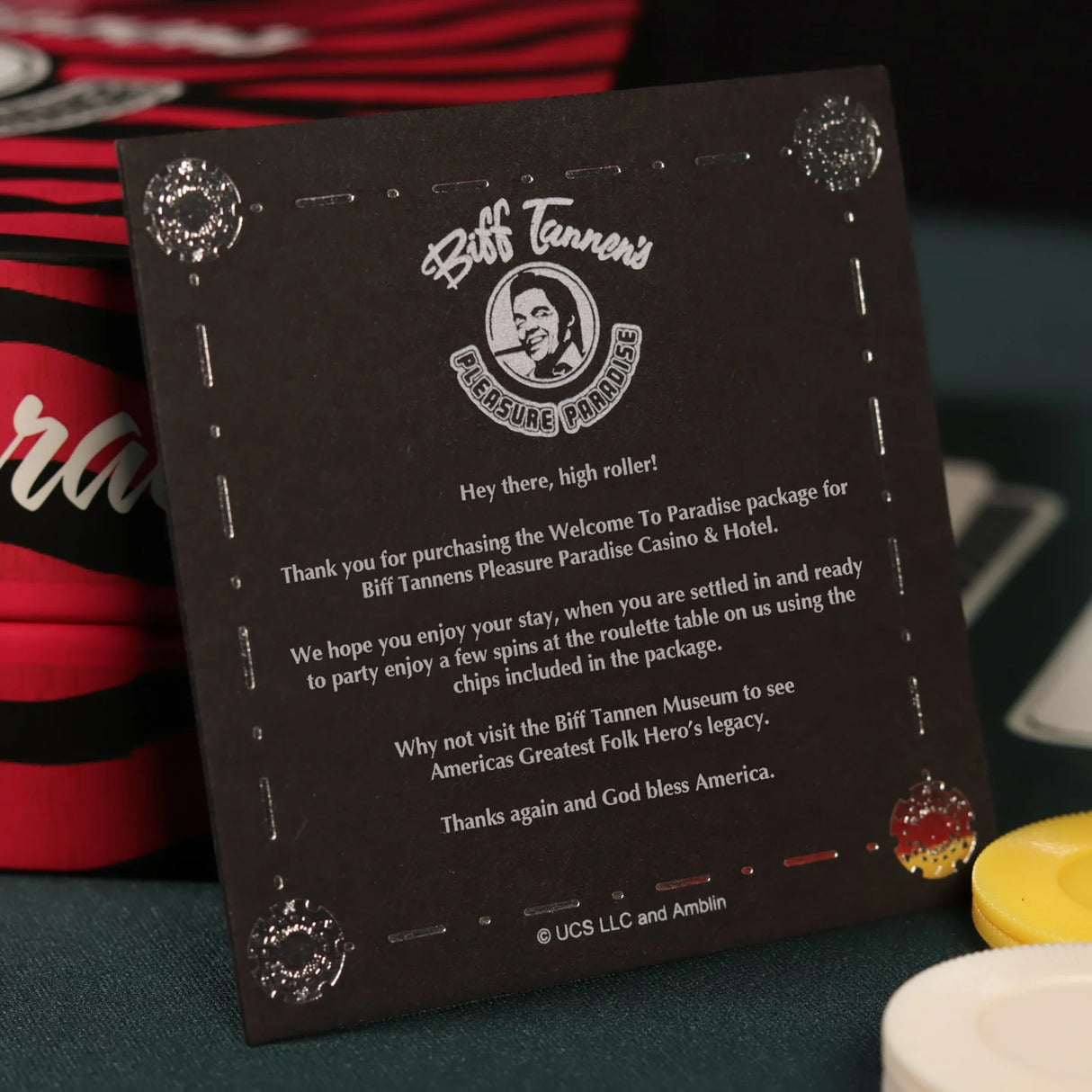 Back to the Future Biff Tannen's Casino Set