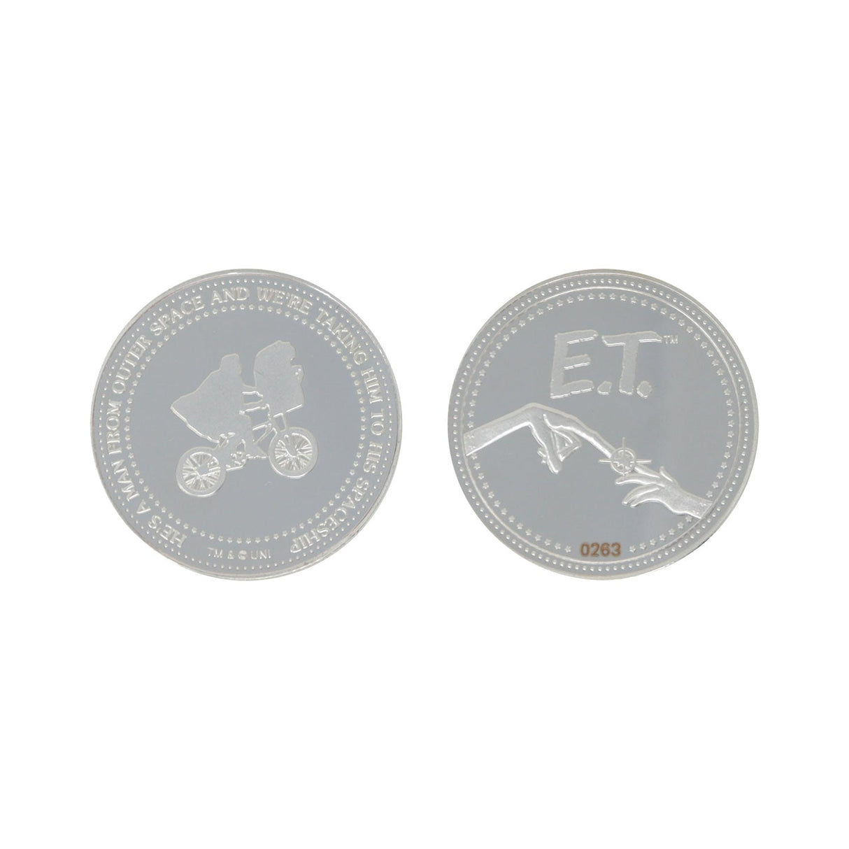 E.T. Limited Edition Collectible Coin (Silver)