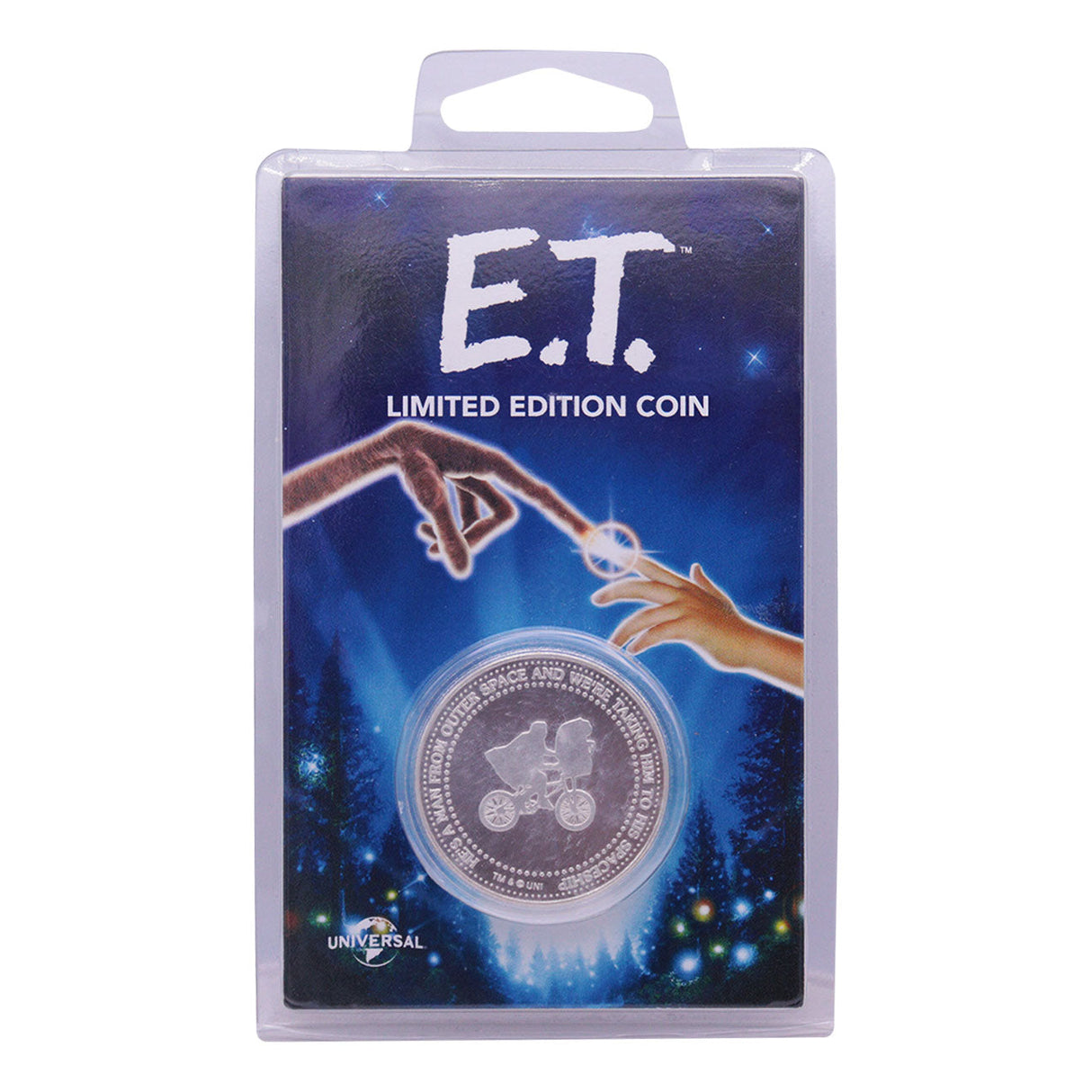 E.T. Limited Edition Collectible Coin (Silver)