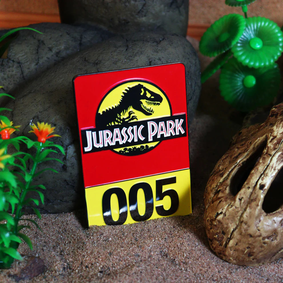 Jurassic Park 30th Anniversary Limited Edition Vehicle I.D Replica Ingot