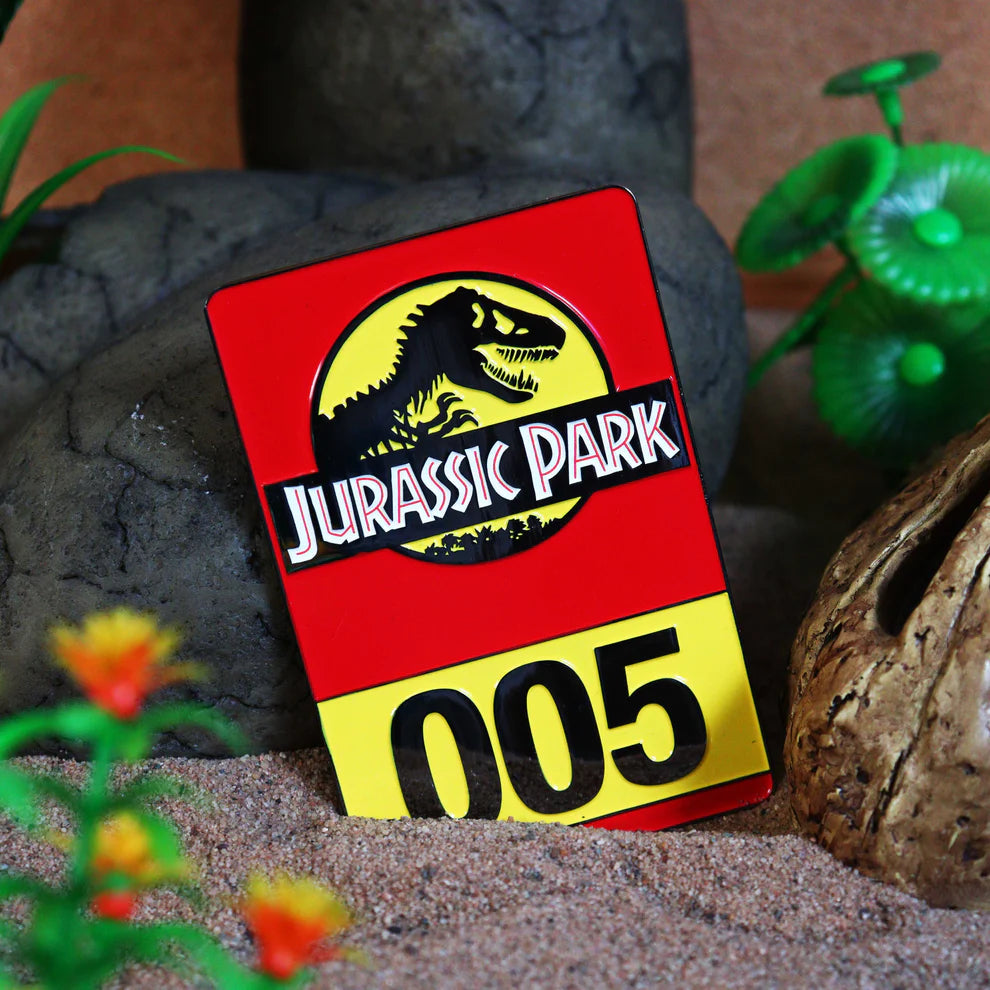 Jurassic Park 30th Anniversary Limited Edition Vehicle I.D Replica Ingot