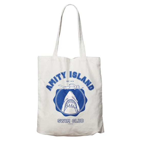 Jaws Amity Island Tote Bag