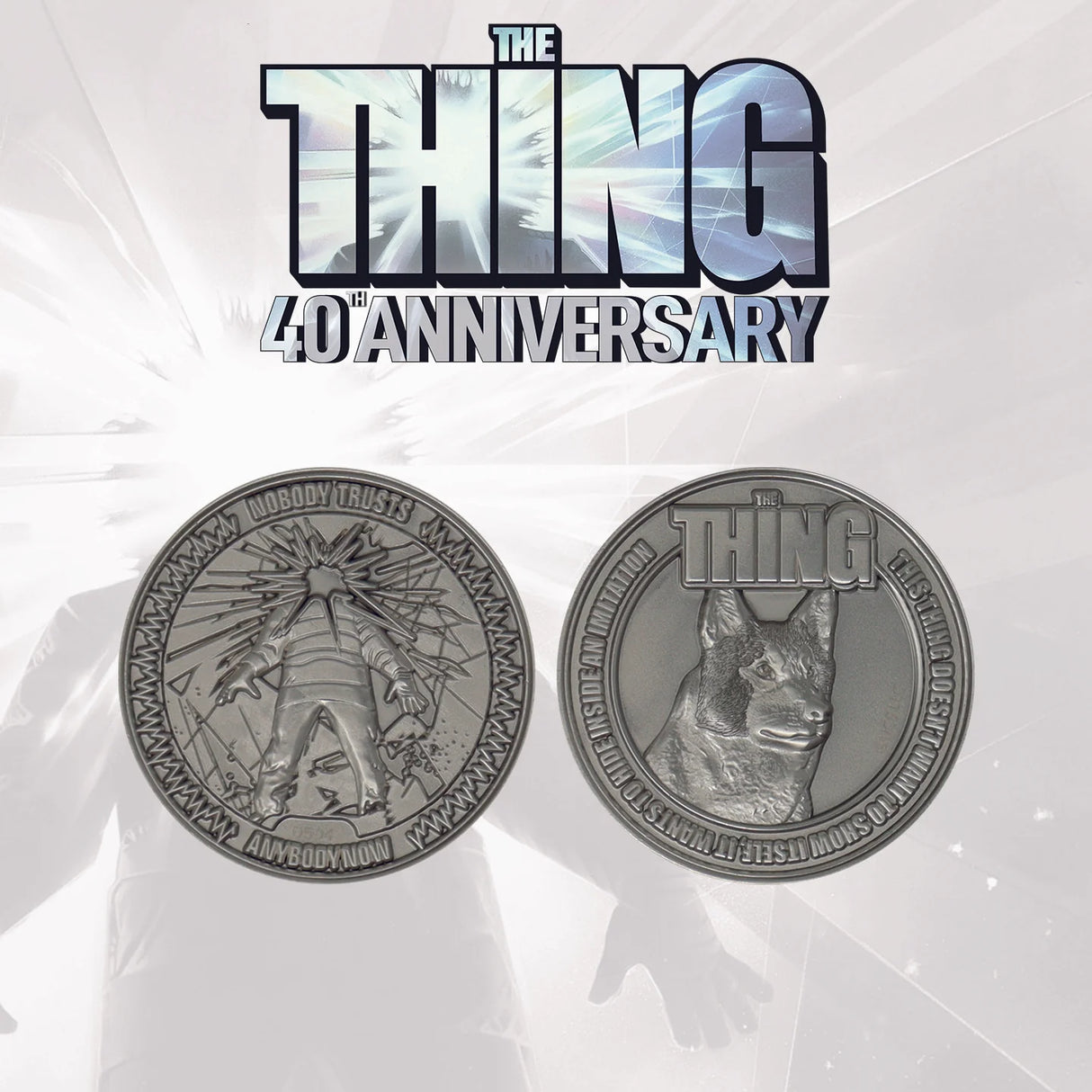 The Thing Anniversary Collectible Coin
