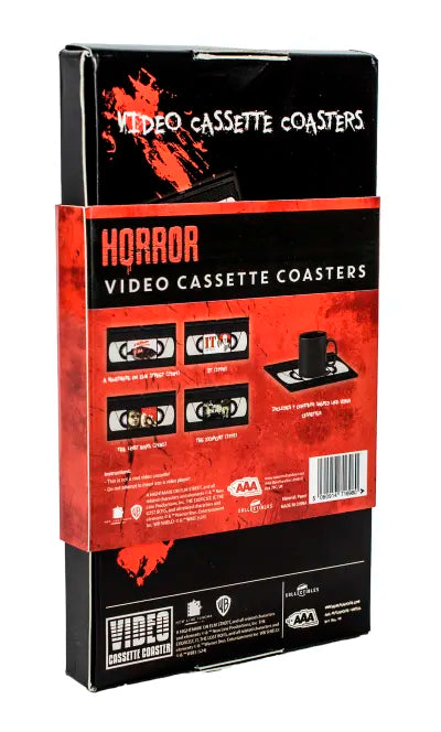 Horror VHS Coasters