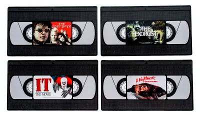 Horror VHS Coasters