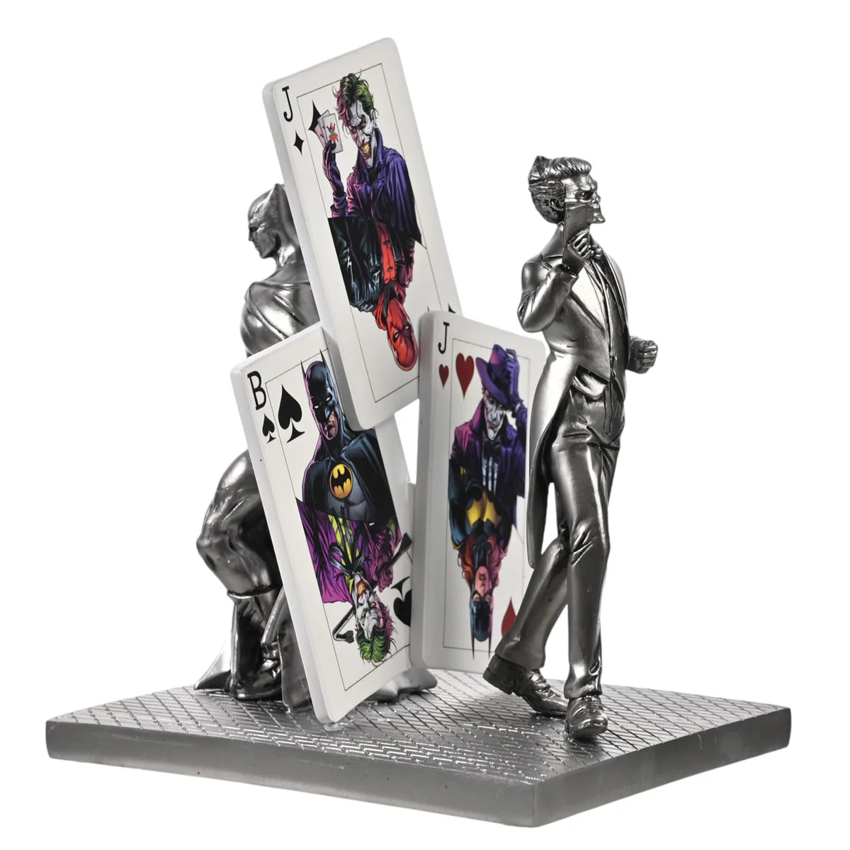 DC Comics Batman and The Joker Stack of Cards Figurine