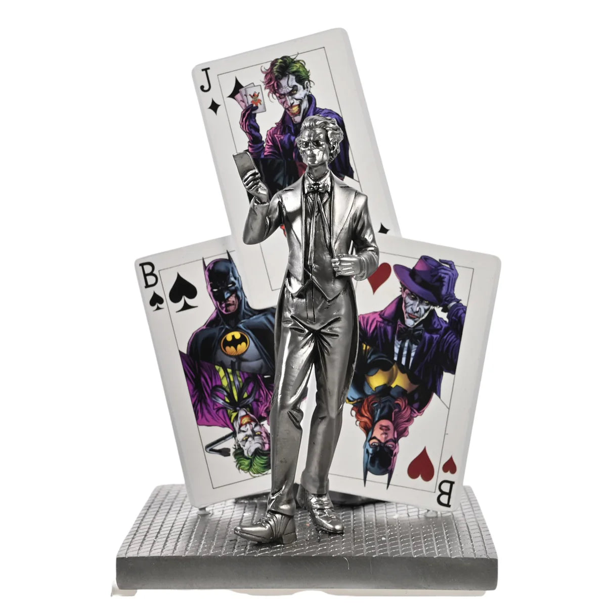 DC Comics Batman and The Joker Stack of Cards Figurine